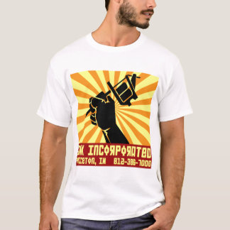 Camiseta T da propaganda do Inc da TINTA