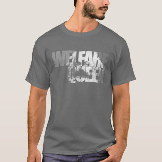 Camiseta T da rainha do bem-estar de Karl Marx