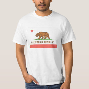 Camiseta T da república de Califórnia
