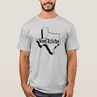 Camiseta T da tradição de Texas