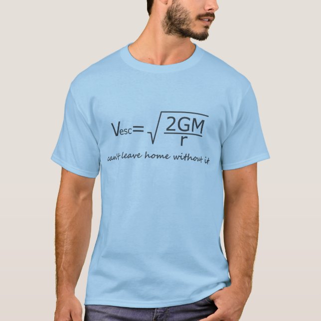 Camiseta T da velocidade de escape (Frente)