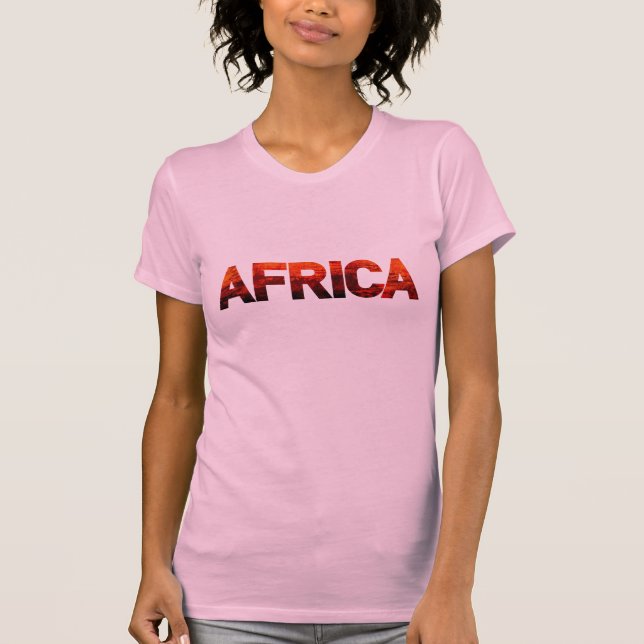 Camiseta T de África (Frente)