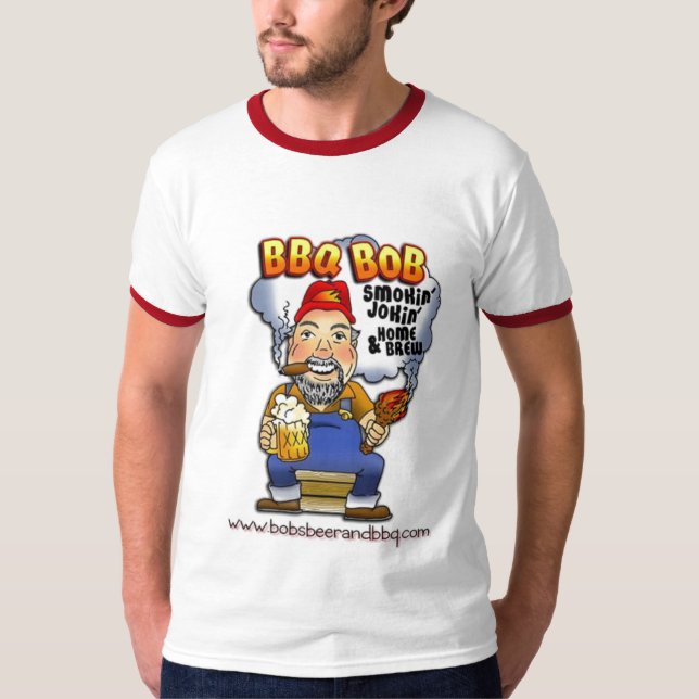 Camiseta T de Bob do CHURRASCO (Frente)