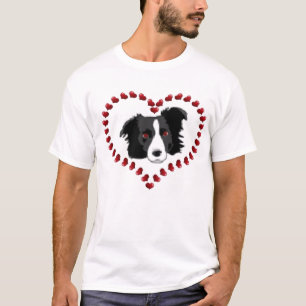 Camiseta T de border collie
