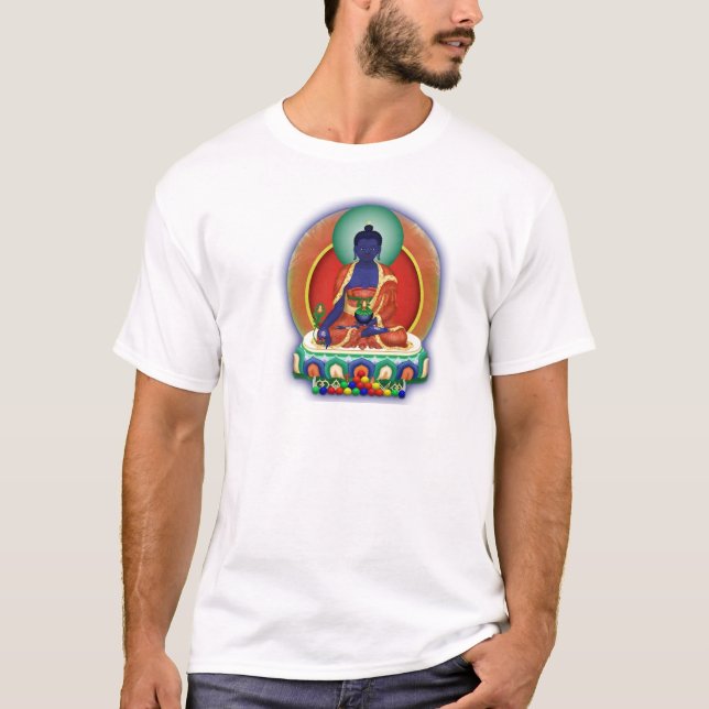 Camiseta T de Buddha da medicina (Frente)