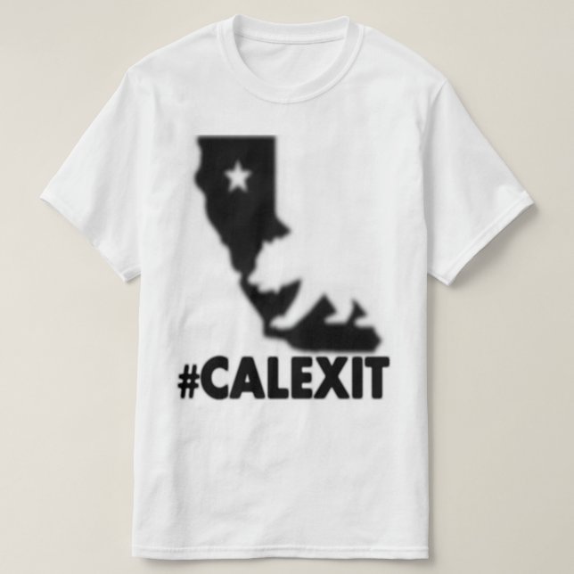 Camiseta T de Calexit (Frente do Design)