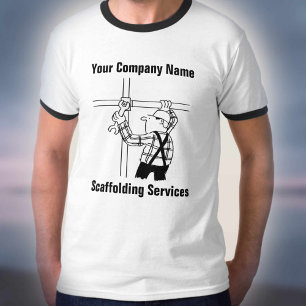 Camiseta T de Cartoon de Serviços de Escraqueamen