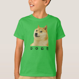 Camiseta T de D O G E para miúdos