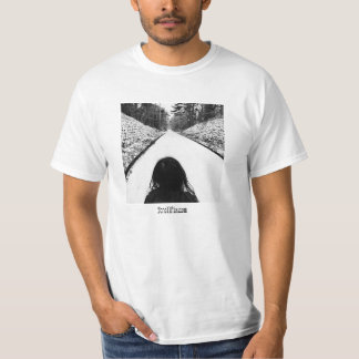 Camiseta T de desaparecimento do ponto da menina do anel