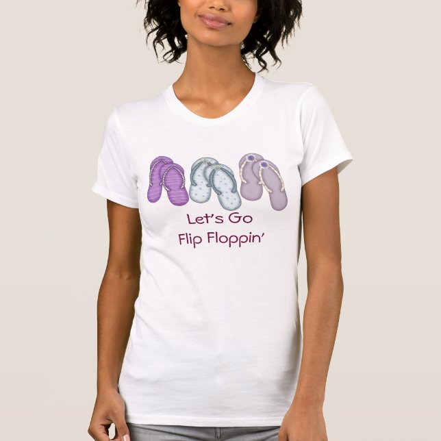 Camiseta T de Floppin do sacudir (Frente)