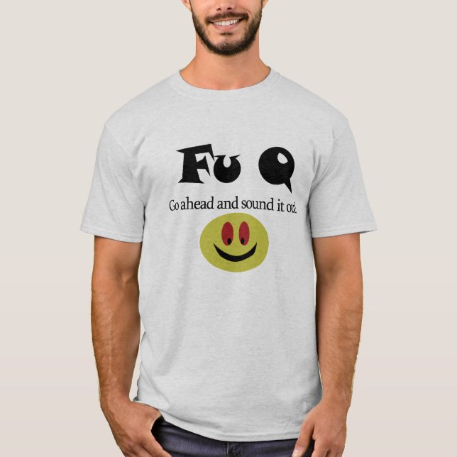 Camiseta T de Fu Q (Frente)