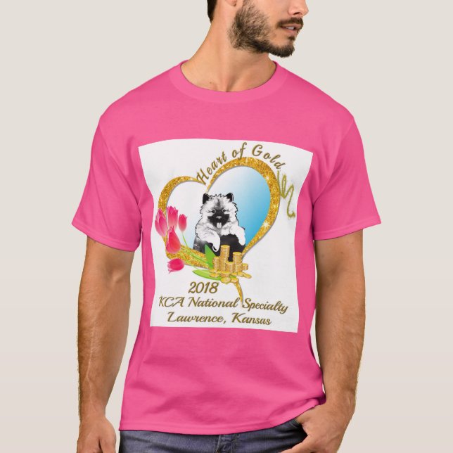 Camiseta T de futebol unisex nacional de 2018 KCA (Frente)
