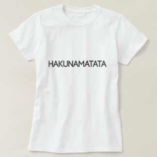 Camiseta T de HakunaMatata