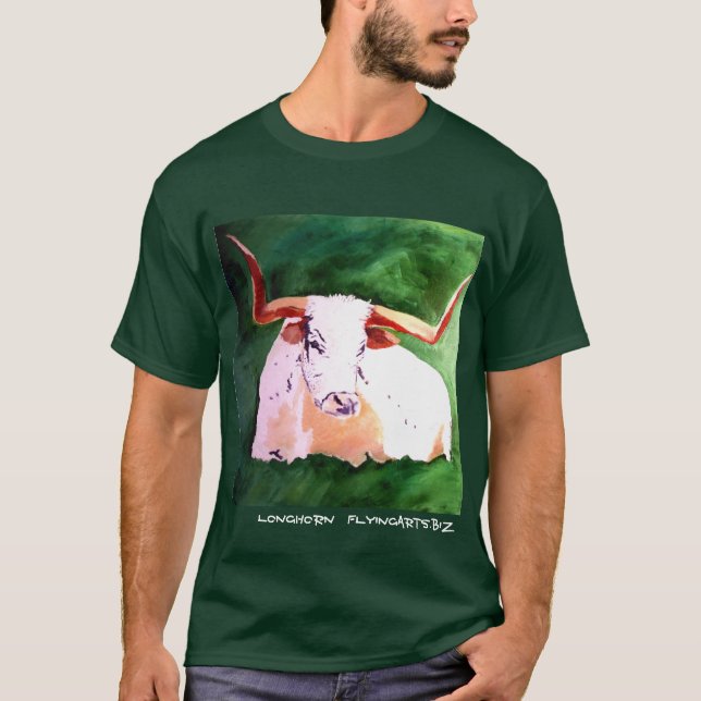 Camiseta T de Longhorn (Frente)