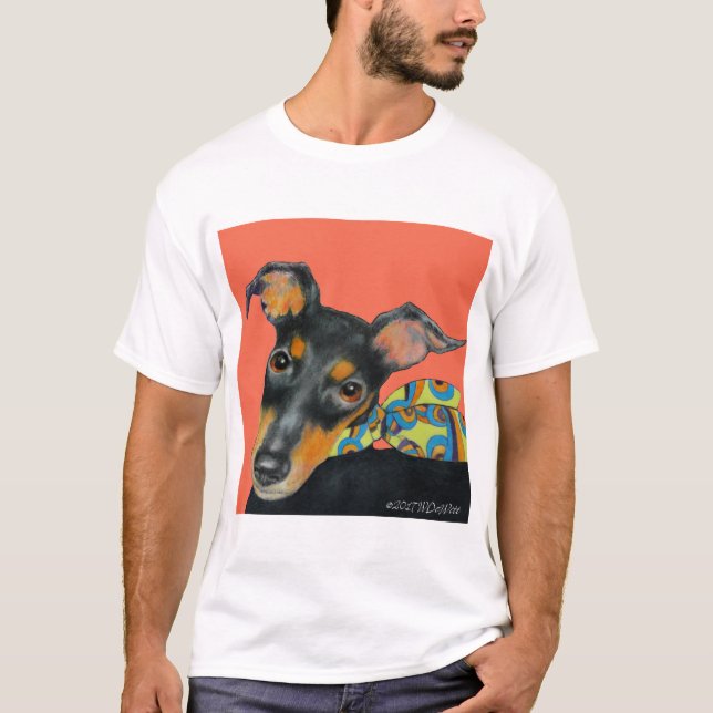 Camiseta T de Manchester Terrier (Frente)