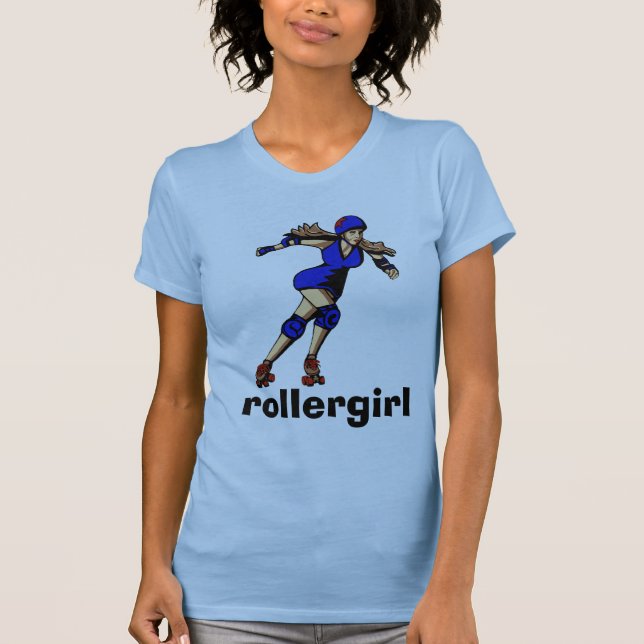 Camiseta T de Rollergirl (Frente)