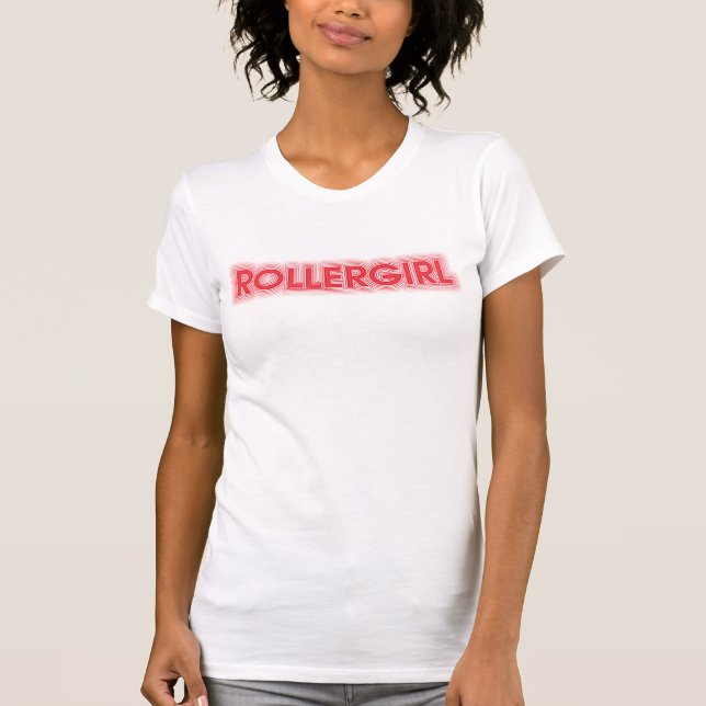 Camiseta T de Rollergirl (Frente)