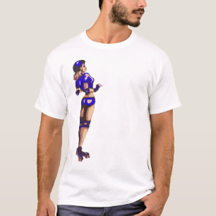 Camiseta T de Rollergirl