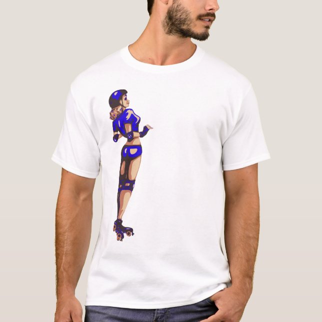 Camiseta T de Rollergirl (Frente)