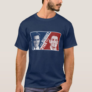 Camiseta T de Romney Ryan 2012 do voto