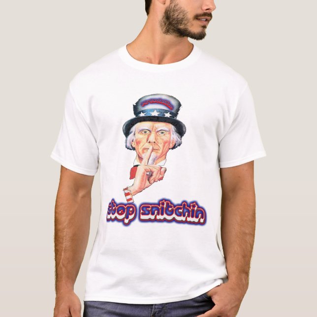Camiseta T de Snitchin da parada de RE-EVOLUTION (Frente)