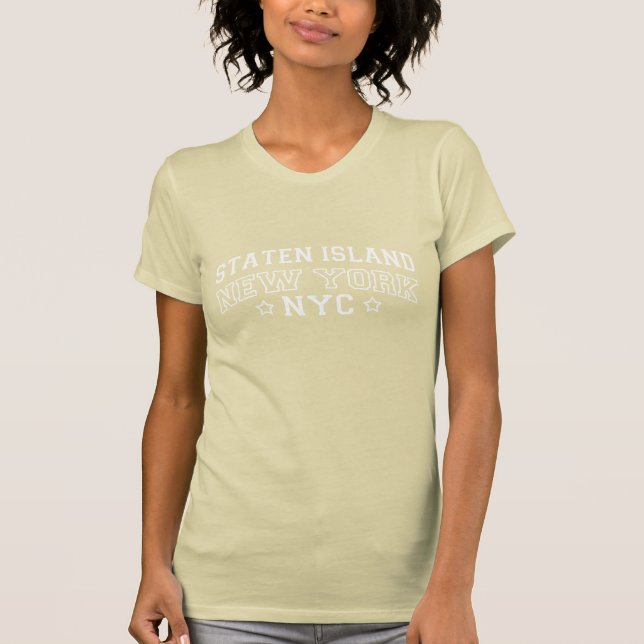Camiseta T de STATEN ISLAND NEW YORK (Frente)