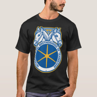 Camiseta T de três blendas do logotipo de equipe