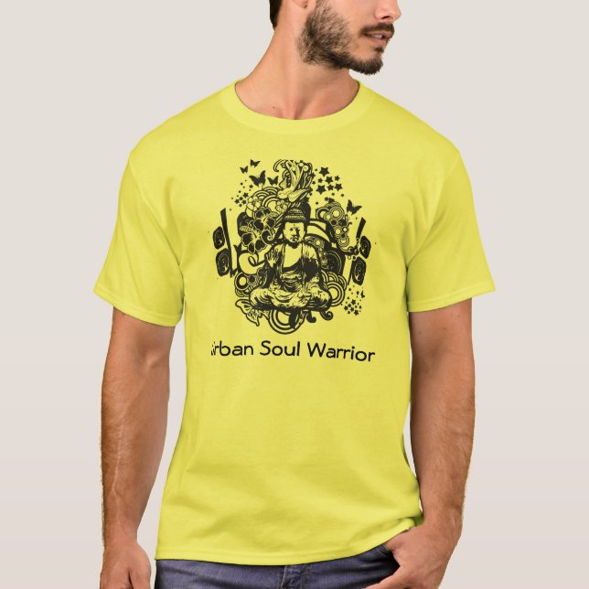 Camiseta T de USW Buddha (Frente)
