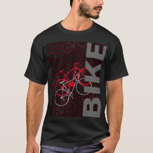 Camiseta T desportivo da bicicleta