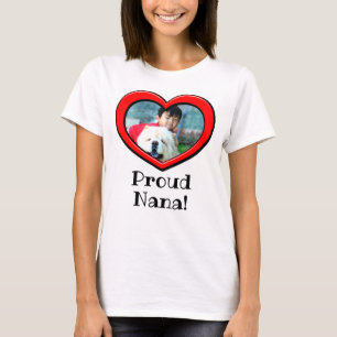 Camiseta T- Dia de as mães Personalizado de Fotografia Nana