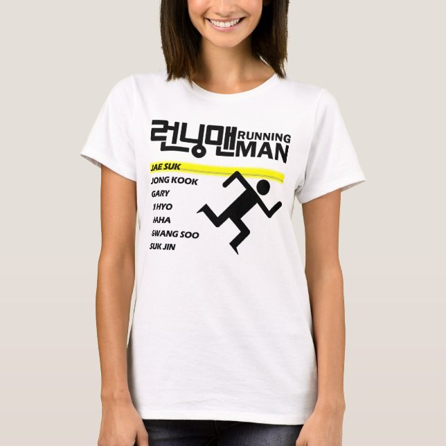 Camiseta T diagonal de Jae Suk - senhoras (Frente)