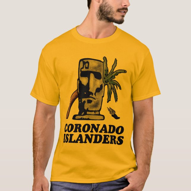 Camiseta T dianteiro completo da trilha básica do insular (Frente)