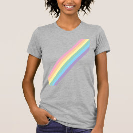 Camiseta T do Adulto Stormy Sky e Rainbow