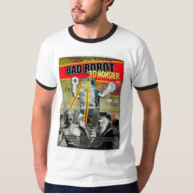 Camiseta T do B-Filme de BADROBOT ** ORIGINAL de BADROBOT (Frente)