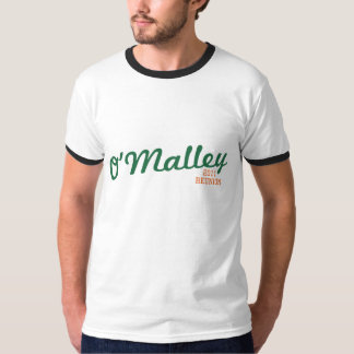 Camiseta T do basebol de O'Malley