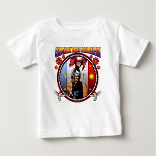 Camiseta T do bebê da organização de Califórnia Yaqui