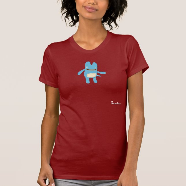 Camiseta T do Beebee das mulheres (Frente)
