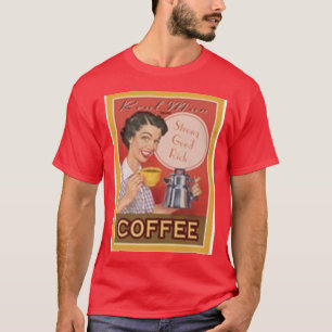 Camiseta T do café