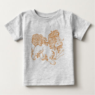 Camiseta T do cão de Foo