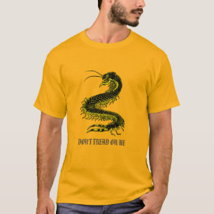 Camiseta T do centípede