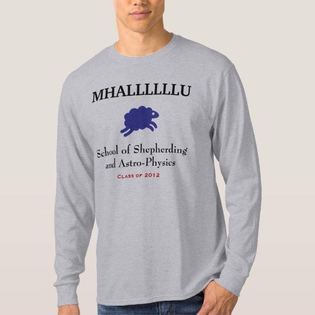 Camiseta T do clássico de MHALLLLLLU (Frente)