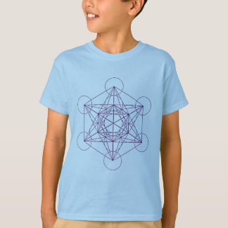 Camiseta T do cubo de Metatron