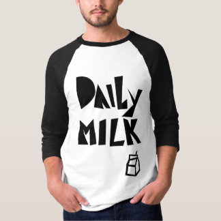 Camiseta T do daily_milk_rock