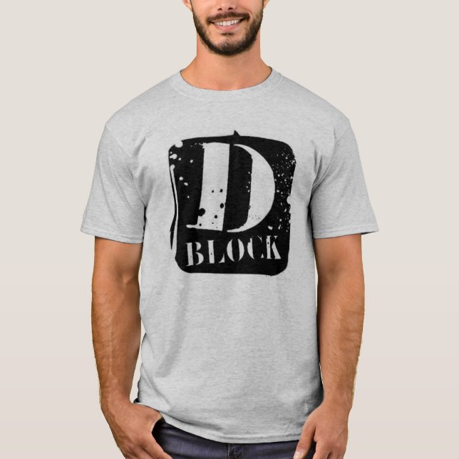 Camiseta T do dblock (Frente)