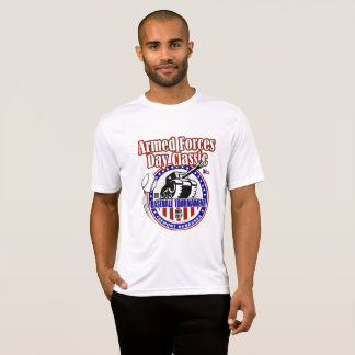 Camiseta T do desempenho dos homens
