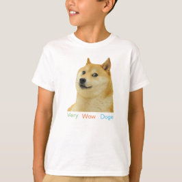 Camiseta T do Doge para miúdos