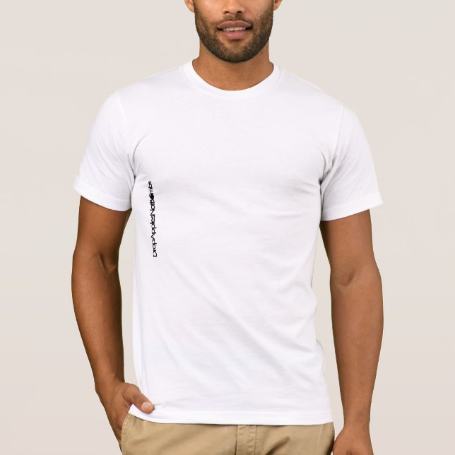 Camiseta T do feltro de lubrificação (Frente)