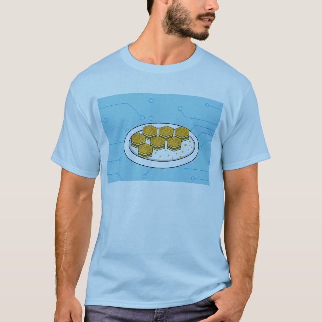 Camiseta T do Gamer de Bytescuit (Frente)