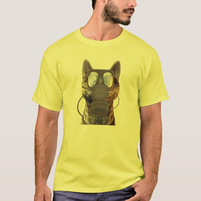 Camiseta T do gato de Schrödinger (Frente)