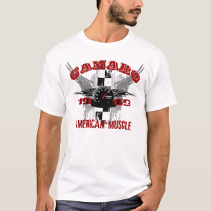Camiseta T do gráfico de 69 Camaro